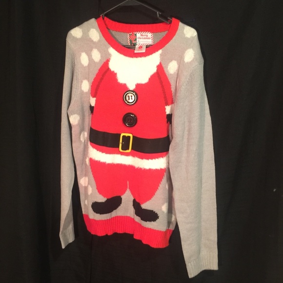 Other - Santa Claus Christmas Sweater Size Large